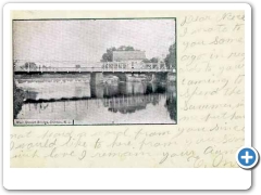 Clinton - Main Street Bridge - c 1910