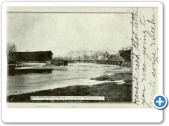 Three Bridges - The Covered Bridge - 1906