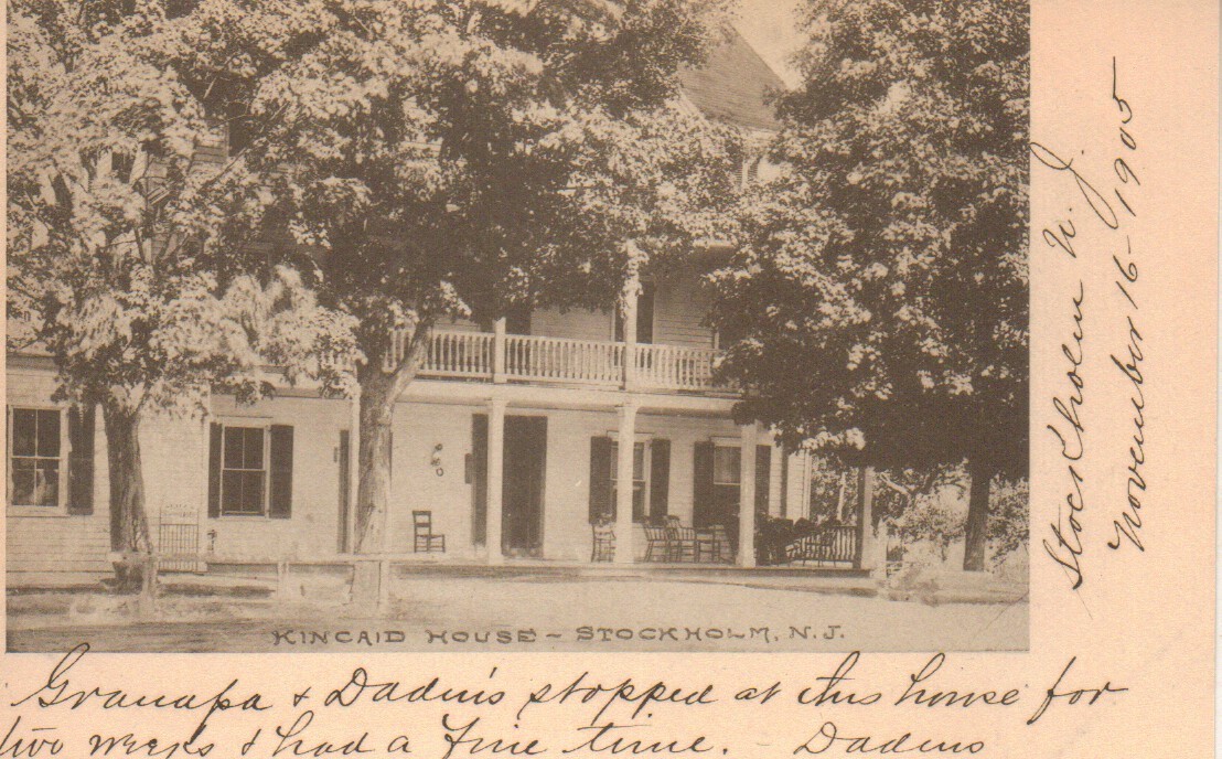 Stockholm - The Kincaid House - Front elevation - c 1910s